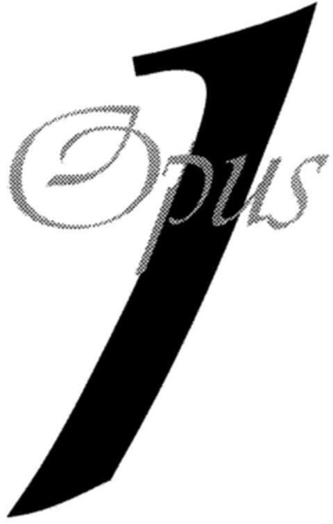 Opus 1 Logo (DPMA, 09.01.1996)