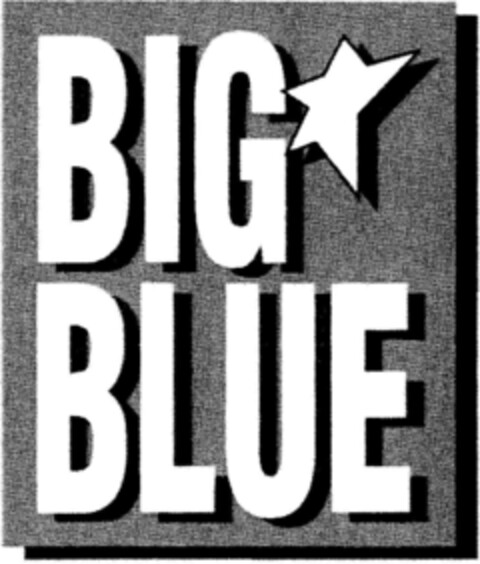 BIG BLUE Logo (DPMA, 19.11.1996)