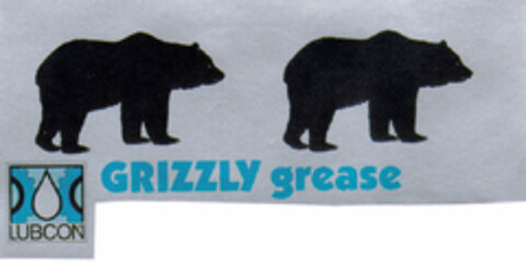 GRIZZLY grease Logo (DPMA, 02.05.1997)