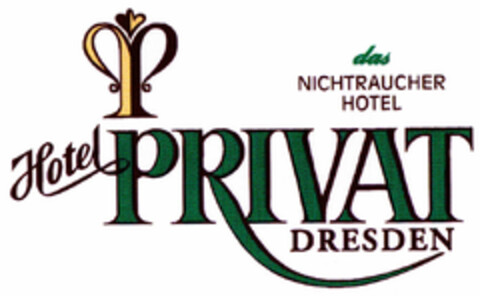 Hotel PRIVAT DRESDEN das NICHTRAUCHER HOTEL Logo (DPMA, 06.08.1999)