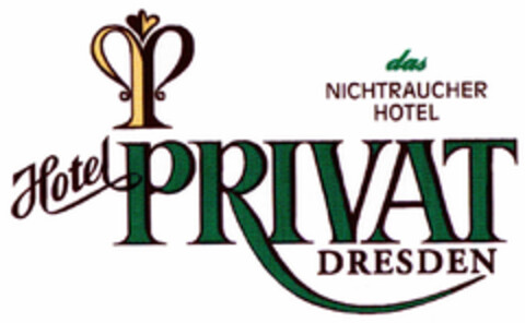 Hotel PRIVAT DRESDEN das NICHTRAUCHER HOTEL Logo (DPMA, 08/06/1999)