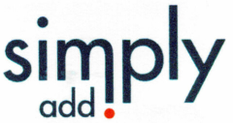 simply add. Logo (DPMA, 15.12.1999)