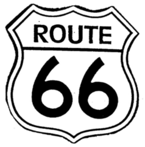 ROUTE 66 Logo (DPMA, 04/28/1993)