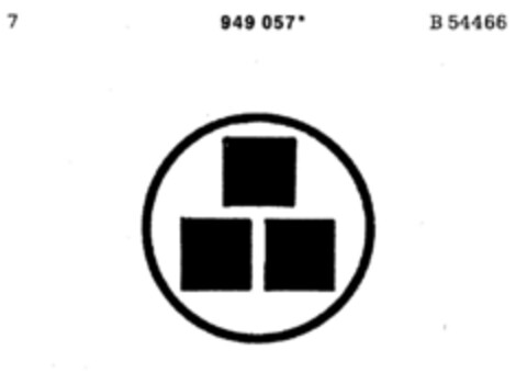 949057 Logo (DPMA, 06/13/1975)