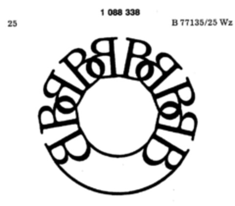 B Logo (DPMA, 15.06.1985)