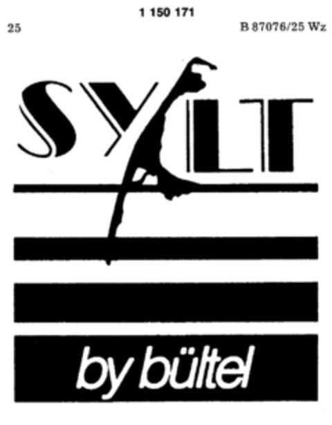 SYLT by bültel Logo (DPMA, 04/08/1989)