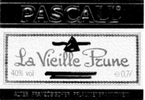 PASCALL  La Vieille Prune Logo (DPMA, 12/08/1989)