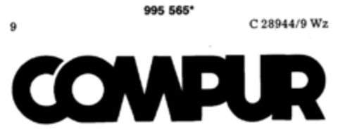 COMPUR Logo (DPMA, 23.11.1979)