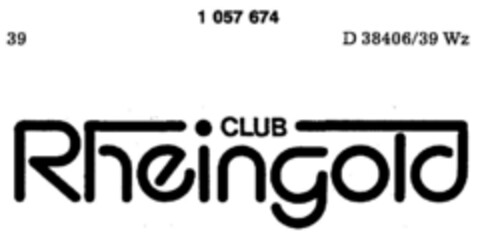 CLUB Rheingold Logo (DPMA, 04/07/1983)