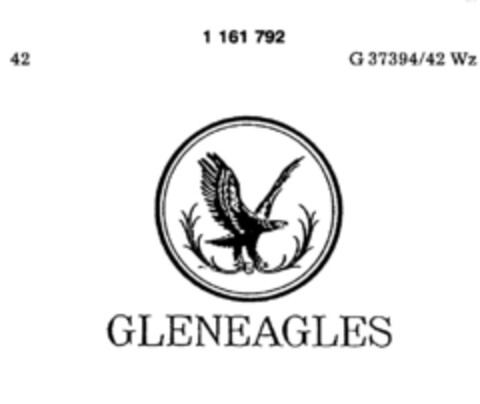 GLENEAGLES Logo (DPMA, 01.11.1989)