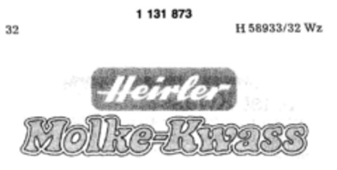 Heirler Molke-Kwass Logo (DPMA, 26.01.1988)