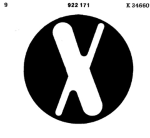 x Logo (DPMA, 15.06.1973)