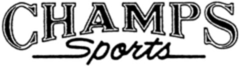 CHAMPS Sports Logo (DPMA, 13.06.1990)