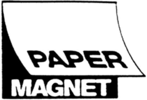 PAPER MAGNET Logo (DPMA, 11/27/1992)