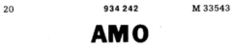 AMO Logo (DPMA, 01.12.1970)