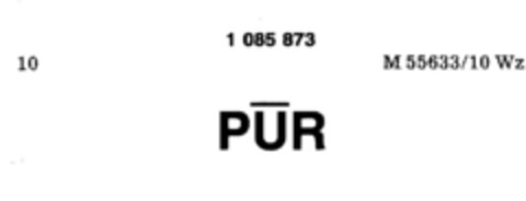 PUR Logo (DPMA, 13.11.1984)