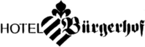 HOTEL Bürgerhof Logo (DPMA, 30.09.1993)