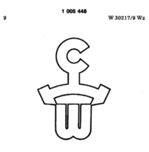 CW Logo (DPMA, 16.11.1979)