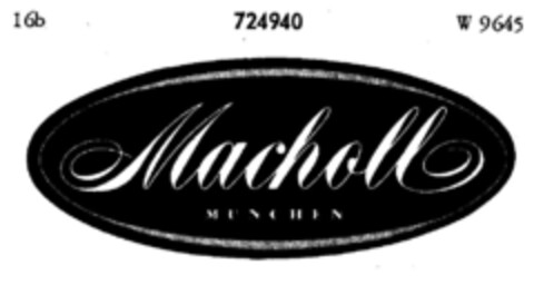 Macholl M Ü N C H E N Logo (DPMA, 02.06.1958)