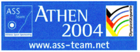 ATHEN 2004 www.ass-team.net Logo (DPMA, 10.11.2000)