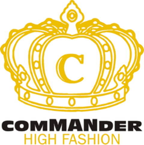 COMMANDER HIGH FASHION Logo (DPMA, 12.06.2008)