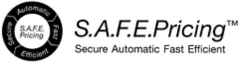 S.A.F.E.Pricing Secure Automatic Fast Efficient Logo (DPMA, 02/22/2008)