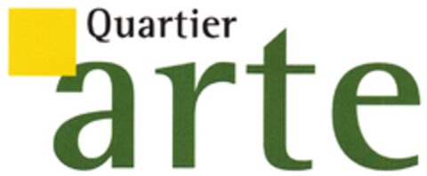 Quartier arte Logo (DPMA, 06.10.2009)