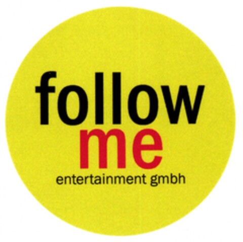 follow me entertainment gmbh Logo (DPMA, 01.07.2010)
