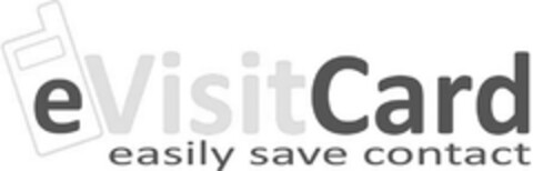 eVisitCard easily save contact Logo (DPMA, 11/18/2011)