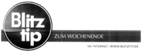 Blitz tip ZUM WOCHENENDE Logo (DPMA, 06/21/2012)