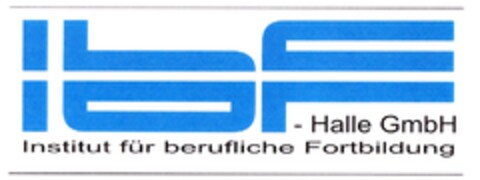 ibF - Halle GmbH Institut für berufliche Fortbildung Logo (DPMA, 11/28/2012)