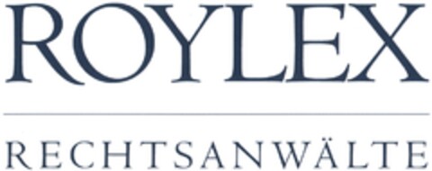 ROYLEX RECHTSANWÄLTE Logo (DPMA, 24.05.2013)
