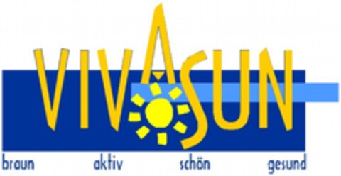 VIVASUN braun aktiv schön gesund Logo (DPMA, 12.02.2014)