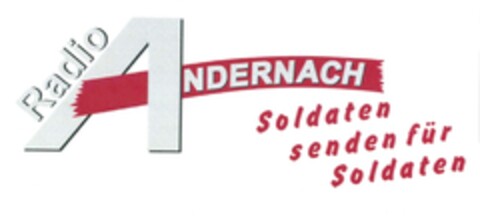 Radio ANDERNACH Soldaten senden für Soldaten Logo (DPMA, 04/27/2018)