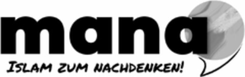 mana ISLAM ZUM NACHDENKEN! Logo (DPMA, 23.05.2021)