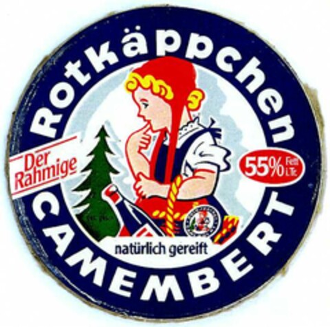 Rotkäppchen CAMAMBERT Der Rahmige Logo (DPMA, 13.05.2002)