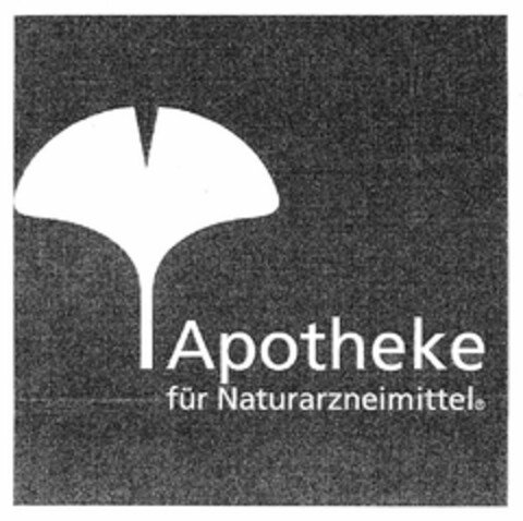 Apotheke für Naturarzneimittel Logo (DPMA, 04.09.2003)