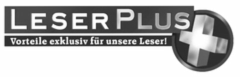 LESER PLUS Vorteile exklusiv für unsere Leser! Logo (DPMA, 03.09.2003)