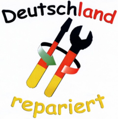 Deutschland repariert Logo (DPMA, 07/12/2004)