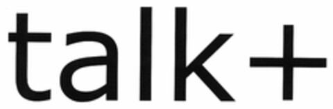 talk+ Logo (DPMA, 19.04.2005)