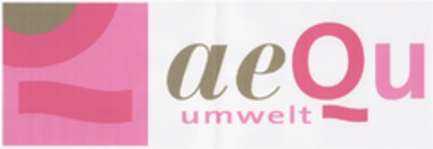 aeQu umwelt Logo (DPMA, 02.04.2007)