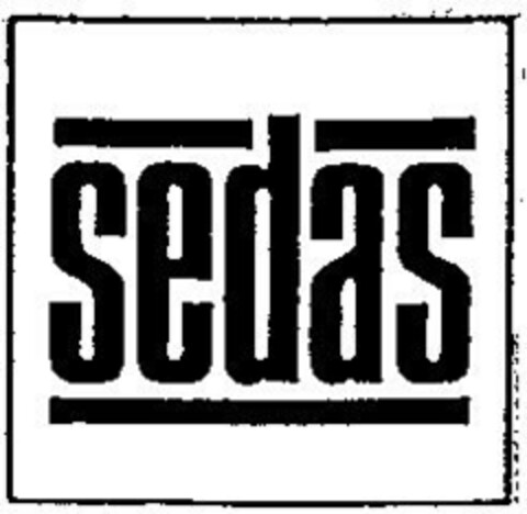 sedas Logo (DPMA, 12.04.1996)