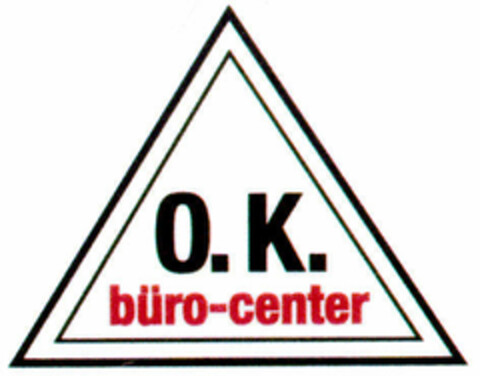 O.K. büro-center Logo (DPMA, 07.06.1996)