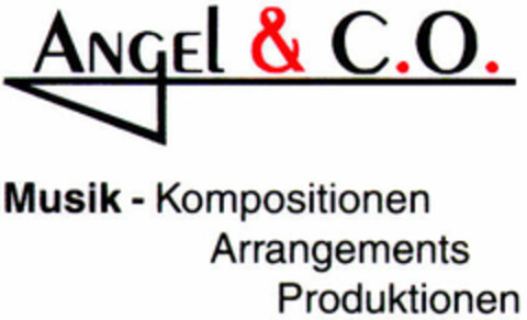 ANGEL & C.O. Musik-Kompositionen Arrangements Produktionen Logo (DPMA, 30.05.1997)