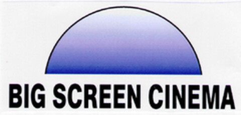 BIG SCREEN CINEMA Logo (DPMA, 16.12.1998)