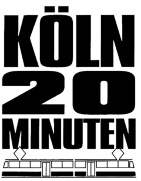 KÖLN 20 MINUTEN Logo (DPMA, 17.08.1999)