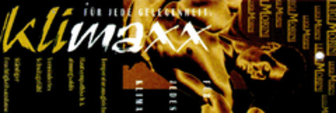 FÜR JEDE GELEGENHEIT klimaxx Logo (DPMA, 12/09/1999)