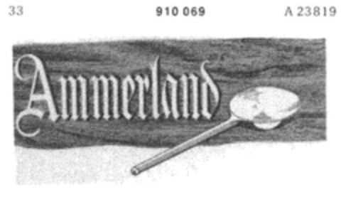 Ammerland Logo (DPMA, 13.07.1972)