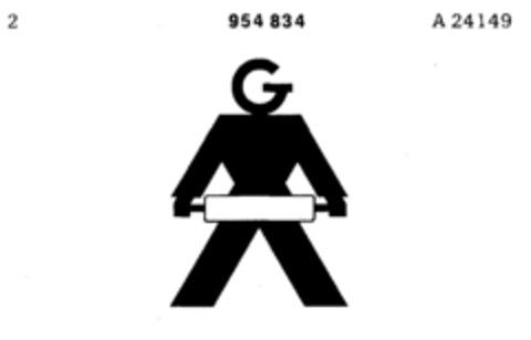 954834 Logo (DPMA, 16.11.1972)