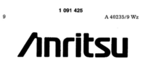 Anritsu Logo (DPMA, 01.08.1985)